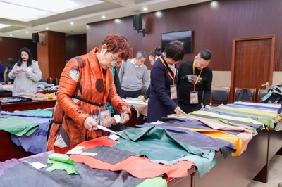 第六届(2020)“真皮标志杯”中国国际皮革裘皮面料时尚设计大赛评选顺利举办